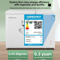 ZK Dual Temperature Freezer Household Refrigeration  Dual-use Freezer Fresh-keeping Refrigerator Commercial Small Horizontal