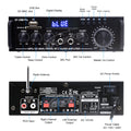 Woopker Amplifier Bt 298 Pro Home Theater Amplifier Karaoke Dual Channel Stereo Bluetooth 5.0 Maximum 800W RMS 45w+45w