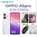 OPPO A5 Pro 6.67" 120Hz Display 8GB+256GB 50MP Cam 5800mAh Long Lasting Battery 5G EU/US Version Dual SIM Unlocked Smartphone