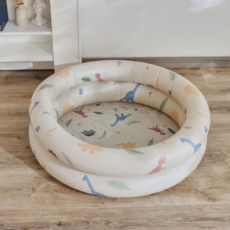 87cm Baby Inflatable Swimming Pool Outdoor Paddling Pool Infant Pool Round Children Room Bath Swimming Ring Summer Bathing Pool
