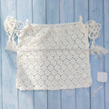 High Quality Bikini Cover Up Mini Skirt Beach Skirt Hollow Out Tassel Bandage Short Beach Skirt Cover-Ups 100% Handmade