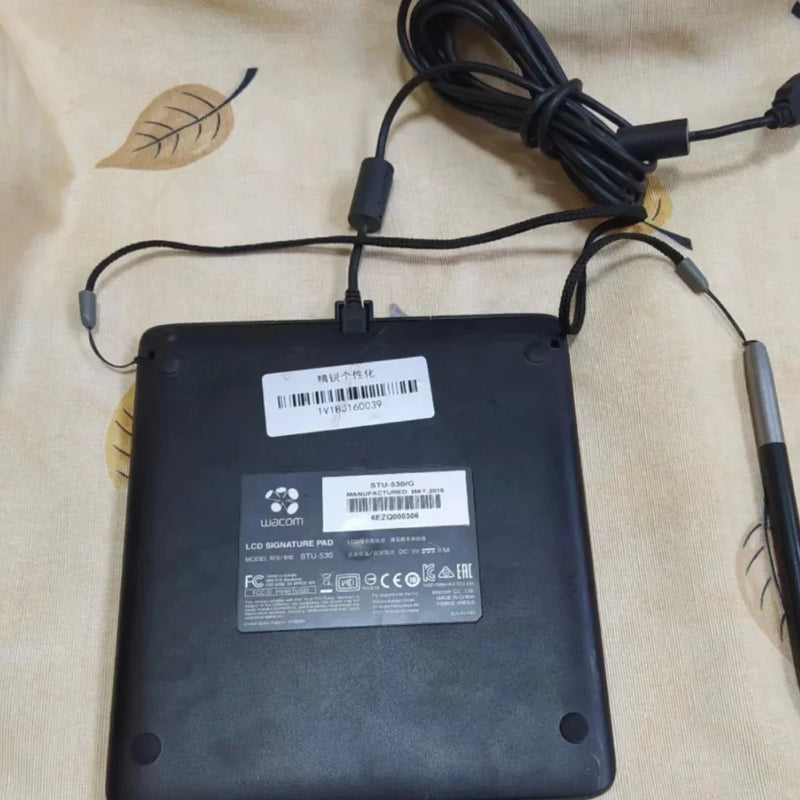 Used  Wacom STU530 STU-530 Electronic LCD Signature Tablet Pad