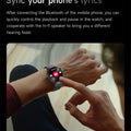 G.L Wear 2025 New Men's Smart Watch HD Display Health Tracking Bluetooth Calling Voice Assistant Sports Smartwatch