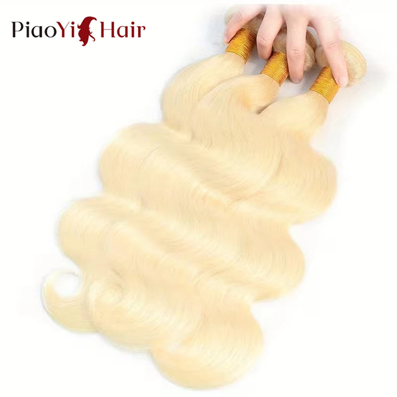 613 Bundles Human Hair 613 Body Wave Bundle 100% Unprocessed 12A Brazilian Virgin Hair Color Human Hair Extensions Top Quality