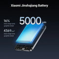 Xiaomi Jinshajiang 5000mAh 22.5W MAX Ultra Thin Portable External Battery Power Bank Fast Charging for iPhone