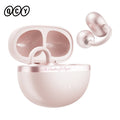 QCY CT06 Clip On Earbuds Crossky C50 Open Ear Wireless Bluetooth 6.0 Headphones with 4 Mic 35H Earbuds Comfortable for Running