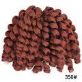 Ombre Braiding Hair Jumpy Wand Curl Crochet Braids Synthetic Crochet Hair Extension for Black Women Jamaican Bounce Curly Hair