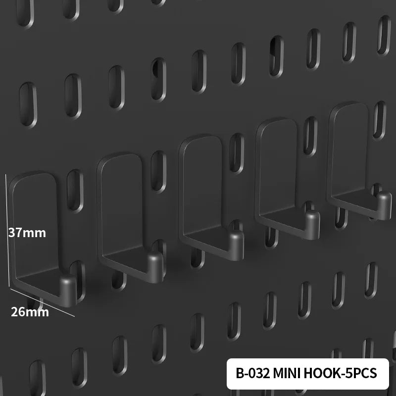Gaming Gear Pegboard: Wall-Mounted, No-Punch, Study/Gaming Room – Figure Storage & Decor. Abundant Parts, Free Mix