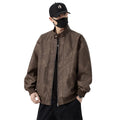 Oversize 6XL 7XL 8XL Men Jacket PU Leather 2025 Spring Windbreaker Trench  Plus Size Waterproof Stand Collar Brand Loose Coats