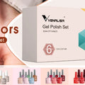 VENALISA Non Cleansing Topcoat Nail Art 7.5ml Soak off Base Coat Foundation No Wipe Top Coat Nail Gel Funny Bunny Gel Varnish