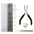 A Set Jewelry Findings Tool Open Jump Rings, Pliers, Lobster Clasps Hooks, Tweezers Making Supplies - Visuel 16 | SAMAG