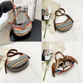 2026 Classic Women Single Shoulder Crossbody Handbag Lightweight Large Capacity Daily Bag Weaving Dumpling Buns