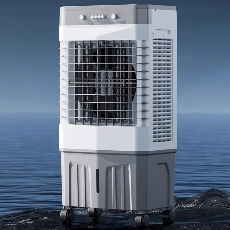 Portable Cooling Fan Air Cooler Fan Single Cold Type Household Cold Air Conditioner Fan
