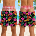 Funny Butt Prank Pattern Men's Shorts 3D Print Tropical Plants Hawaiian Style Quick - Dry Summer - View 15 | SAMAG
