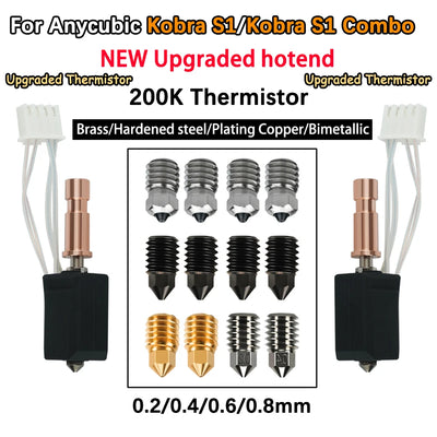 For Anycubic Kobra S1 Hotend Ceramic New Upgrade For S1 | SAMAG
