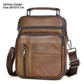 Hot Fashion Men Messenger Bags Genuine Leather Handbags for Man Luxury Brand Male Crossbody Bag for Mini Pad Boy Shoulder Bag