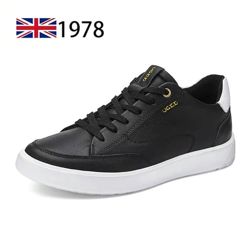 Genuine Leather Shoes Men High Quality Trekking Casual Athletic Sneaker Outdoor Walking Summer Breathable Lightweight Men Shoes