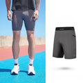 QIAODAN Marathon Men's Skinny Shorts 2025 Summer New High Streth Breathable Lightweight Knit Training Shorts XZZ23245257R