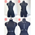 Fashion Belt Street Style Chest Harness Belt Suspenders for Women Decoration Punk Rock Leather Belt Gothic Clothing Accessories