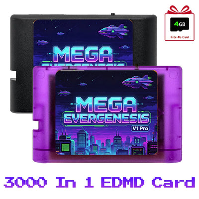 EDMD Game Cartridge with 4GB TF Card Retro Classic | SAMAG
