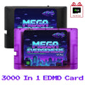 EDMD 3000 In 1 Game Cartridge with 4GB TF Card Retro Classic Games Card For SEGA Mega Drive Genesis Video Game Console