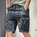 Splicing Cargo Knee Shorts Men Sports Casual Bermuda | SAMAG
