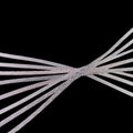 1Pair 3M Flat Reflective Shoelaces for Sneakers Glow at Night Be Applicable Sport Running AF1/AJ Luminous Shoe Lace Shoestring