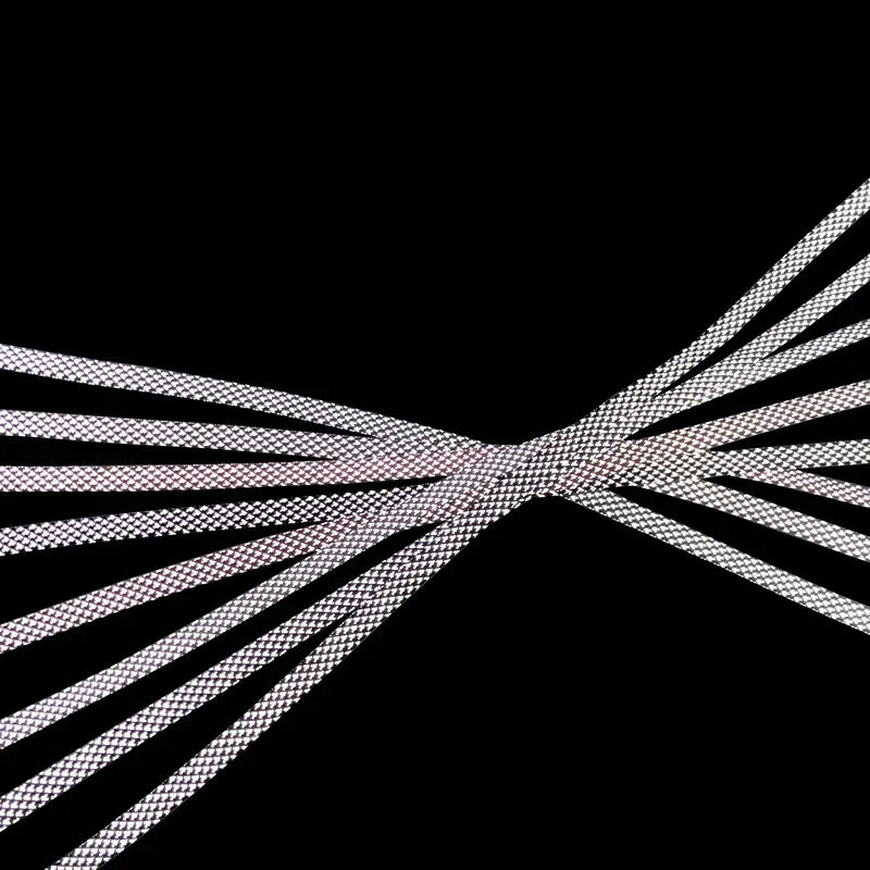 1Pair 3M Flat Reflective Shoelaces for Sneakers Glow at Night Be Applicable Sport Running AF1/AJ Luminous Shoe Lace Shoestring