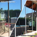 One Way Window Privacy Tint Film Anti Look Vinyl Mirror Self-adhesive Film Sun Blocking Anti UV Static Cling Stickers Home Decor