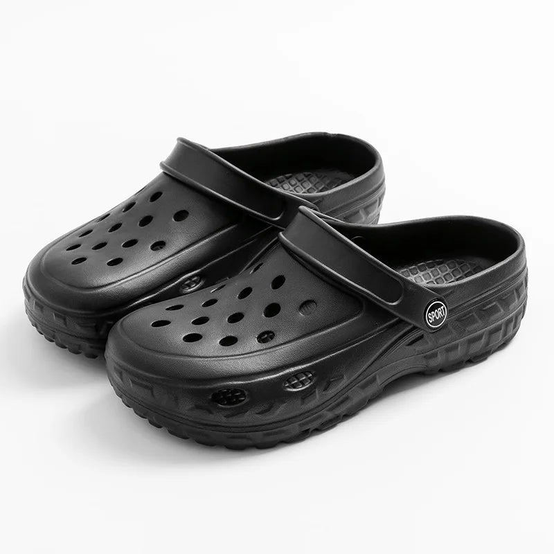 Women's Spring and Summer Casual and Comfortable Slippers EVA Thick Sole Anti-Slip Breathable Wide Foot Friendly Home Slippers
