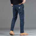 Fashion Print Six-Pocket Jeans Small Straight Cut Style | SAMAG