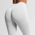 Seamless Fitness Pants Women's High Waist Yoga Leggings  High Stretchy Butt Lifting Breathable Sports Tights Women Gym Leggings