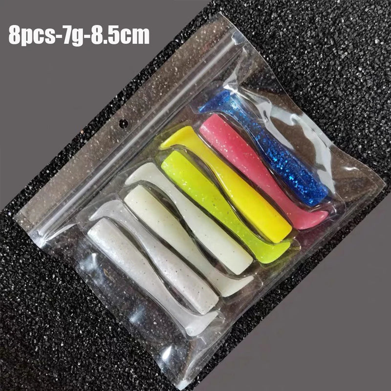 24g/10.3cm Silicone Soft Lures Set Bait for Fishing Sea | SAMAG