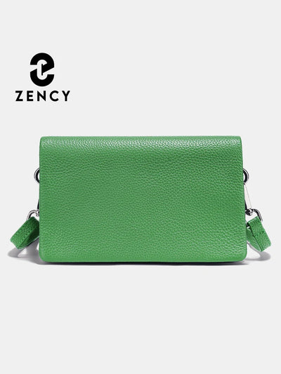 Zency New Soft Plain Color Leather Bag Multiple Pockets | SAMAG