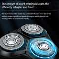 Electric Shaver for men's electric shaver Smart razor for Beard timmer IPX7 waterproof Wet And Dry shaving machine Men Shaver