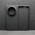 Suitable for Honor Magic V5 Mobile Phone Case, Thin Kevlar Aramid Fiber Magic V5 Carbon Fiber Protective Case, Center Shaft Full-Coverage