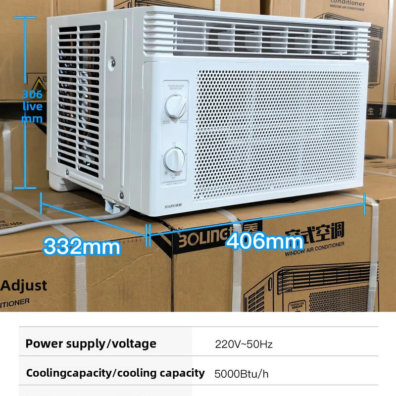 Window-type air conditioners with single cooling are smal
I, 1 HP, 1.5 B, 5000/9000/12000 BTU fixed frequency inve
rter