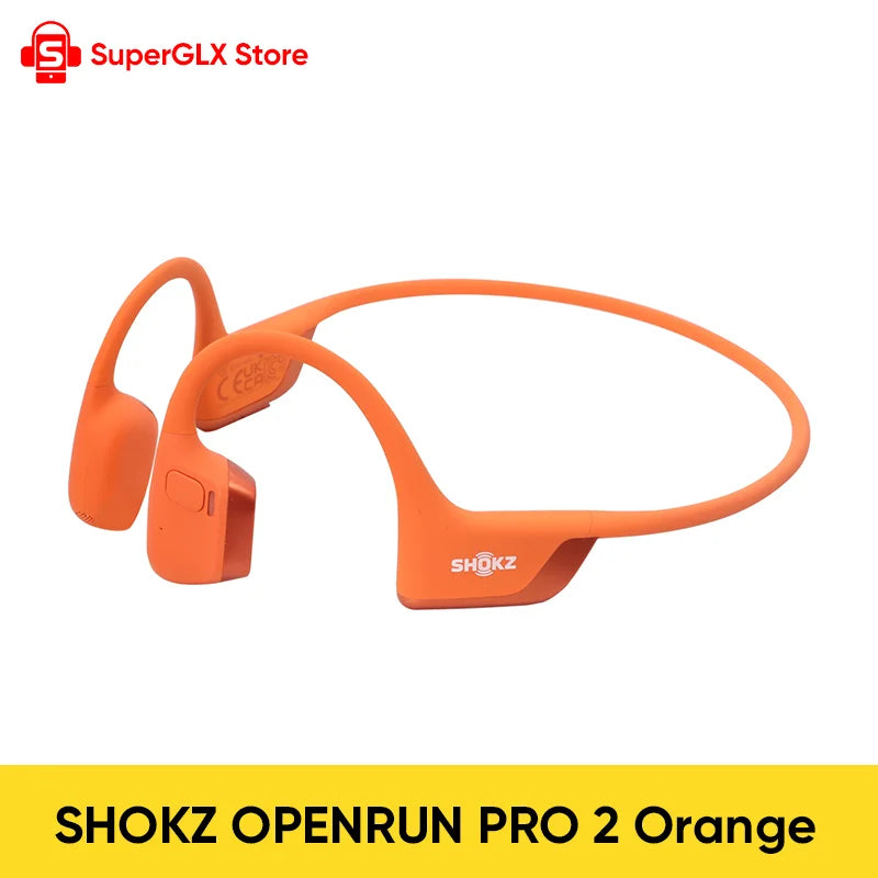 SHOKZ OpenRun Pro 2 S820 Bluetooth Earphones IP55 Waterproof Bone Conduction Headphones Music Sports Earbuds Bluetooth 5.3