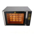 【Best-selling】Commercial Hot Air Circulation Baking Oven Electric Four Deck Oven Equipped With Spray Nozzle And Digital Timer
