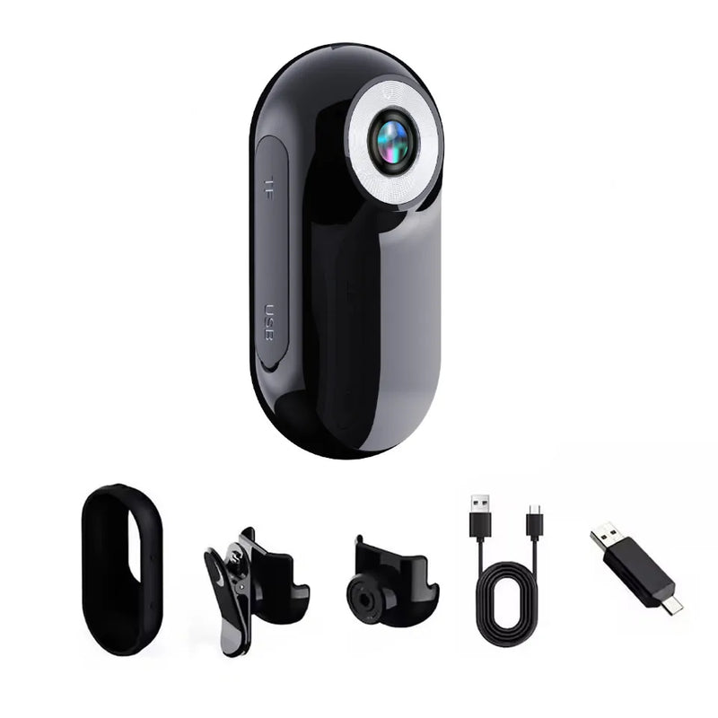 4K Outdoor Sports Camera 1080P Mini Camera In Helmet Motorcycle Bike Filming Waterproof  Bicycle Action Video Recording Body Cam