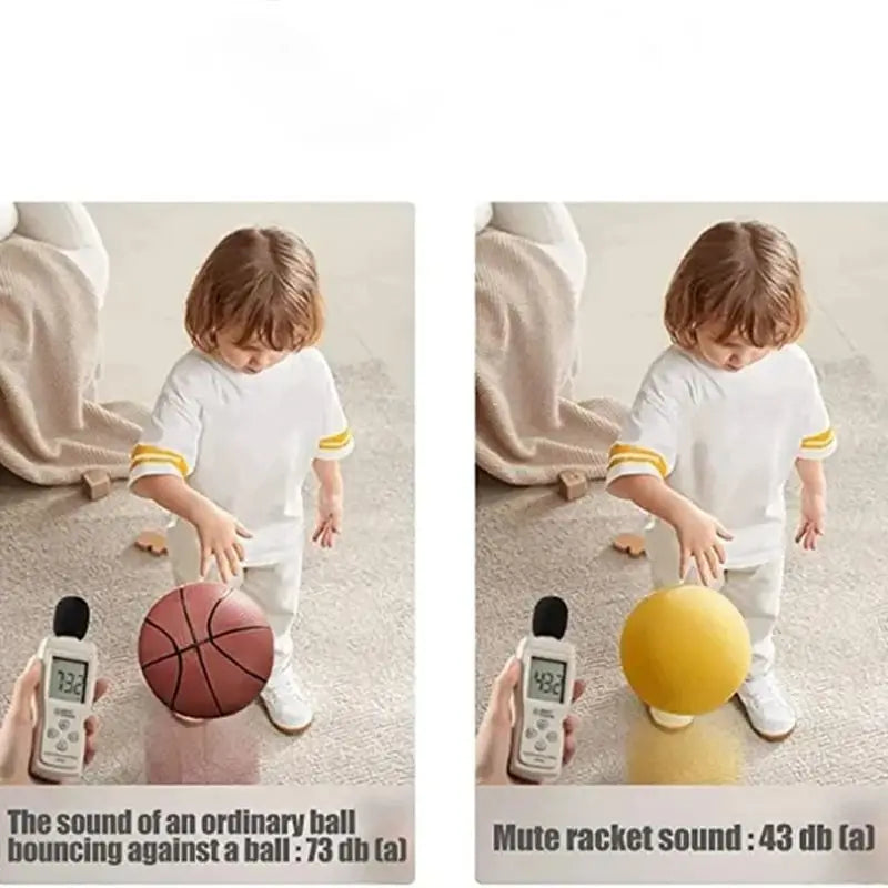 New Bouncing Mute Ball Size 3/5/7 Indoor Silent | SAMAG