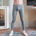 Mens Thermal Underwear Pants Elastic Sweat-Absorbing Long Johns Elastic Thin Skinny Soft Breathable Thermal Bottoms Pants Shirts