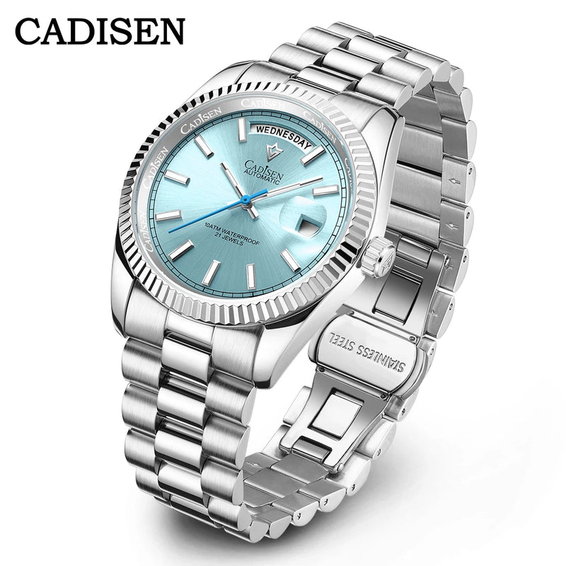 CADISEN DD40 Men Watches Luxury Automatic Watch Men AR Sapphire Glass Mechanical Wristwatch Men 10Bar MIYOTA 8285 Movt 2023 New