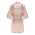 Champagne Women's Bride Bridesmaid Robes for Bridal Party | SAMAG