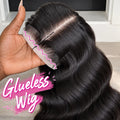 HD Transparent Body Wave 13x4 13x6 Lace Frontal Human Hair Wigs Vietnamese Water Wave 6x6 Glueless Lace Closure Wig Wear And Go