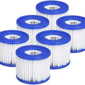 6pcs for Lay Z Lazy Hot Tub Spa Pool Miami Vegas Monaco Cartridge Filters VI Outdoor Garden Spas Pool Filters Cleaning Tool
