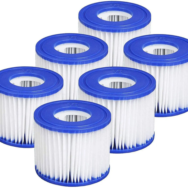 6pcs for Lay Z Lazy Hot Tub Spa Pool Miami Vegas Monaco Cartridge Filters VI Outdoor Garden Spas Pool Filters Cleaning Tool