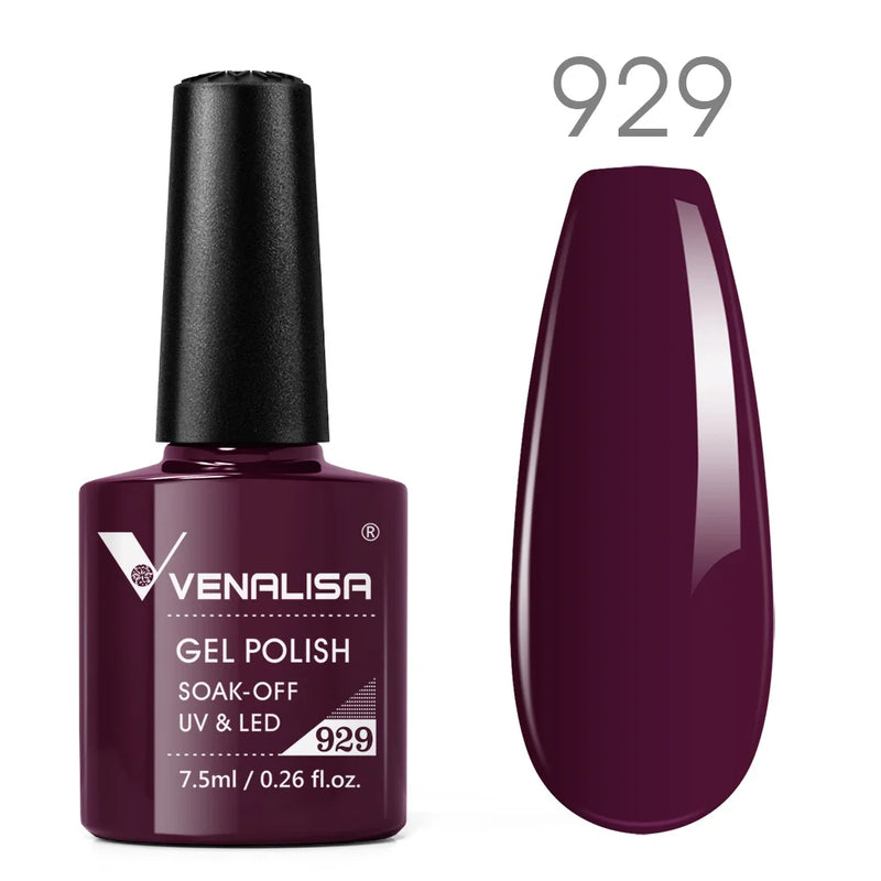 VENALISA Non Cleansing Topcoat Nail Art 7.5ml Soak off Base Coat Foundation No Wipe Top Coat Nail Gel Funny Bunny Gel Varnish