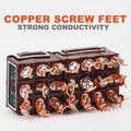 High Current Rocker Switch 2/3/4/6/8/9/12Pin Self Reset/Self-locking Toggle Switch Copper Pin 32A 250VAC Power Button Switch