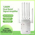 Dual Band Wifi AmplifierAC1200/AC300  2.4G/5G Repeater Network Expander Range Extender Wireless Router Signal Booster